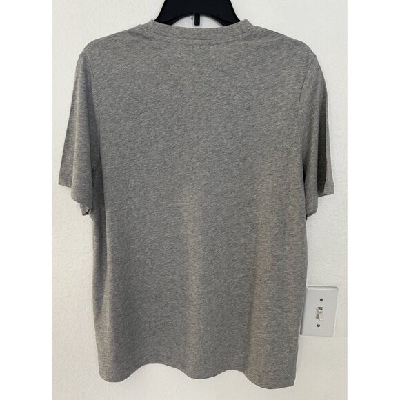 Reebok Women’s Identity Big Logo T-Shirt Grey Size L Tee Short Sleeve New - Picture 3 of 12